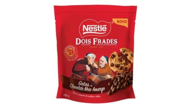 Gotas de Chocolate Meio Amargo Nestlé® Dois Frades®