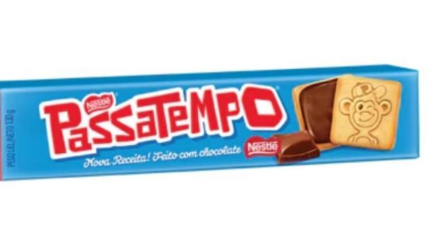 Biscoito Passatempo Recheado Chocolate