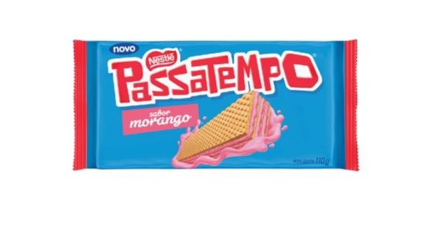 Wafer Passatempo Morango 110g