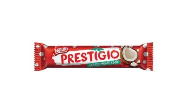 Prestígio: Chocolate recheado com coco