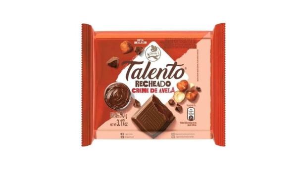 Chocolate Garoto Talento Creme de Avelã 90g 