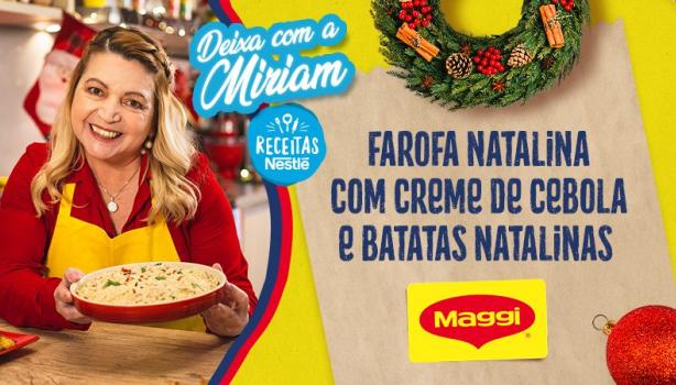 Montagem com a imagem de uma mulher loira à esquerda segurando as receitas e os dizeres do programa à direita com logotipos