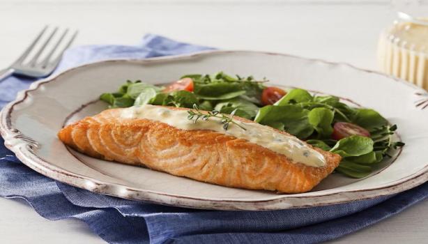 Salmão ao Molho de Maracujá