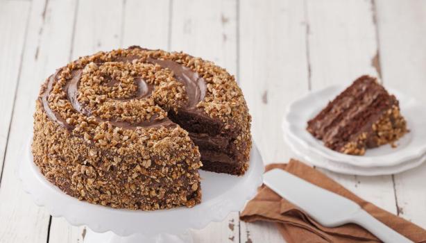 Bolo Crocante de Chocolate
