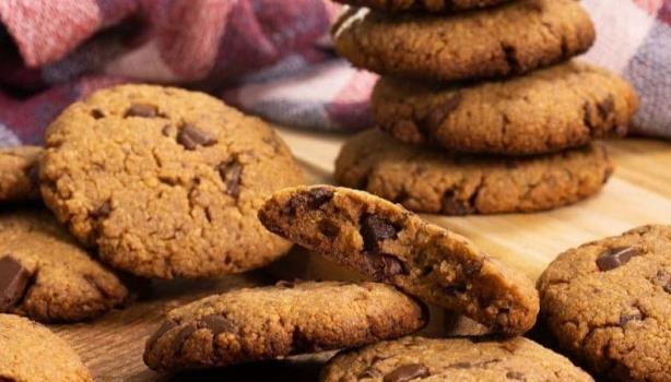 Cookies de Chocolate com Farinha Láctea