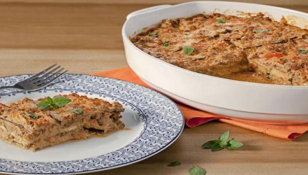 Lasanha de Vegetais à Bolonhesa