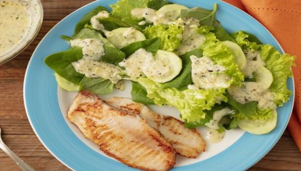 Salada com Molho Modulen Cremoso