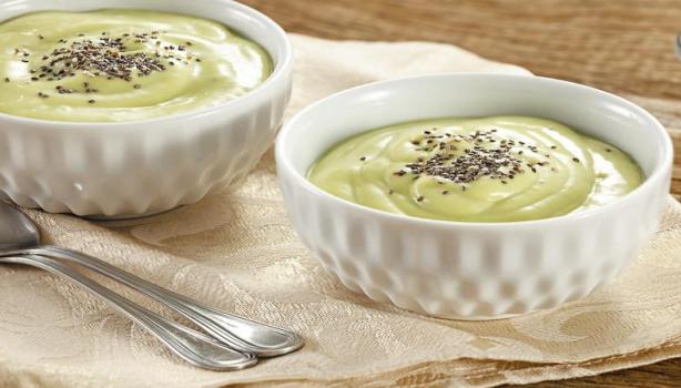 Creme de Abacate com Banana e Nutren Senior