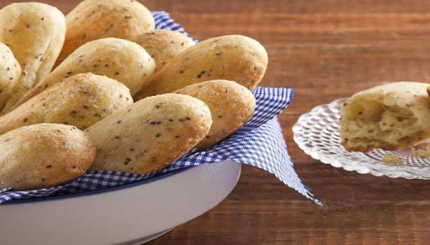 Pão de Polvilho com Chia