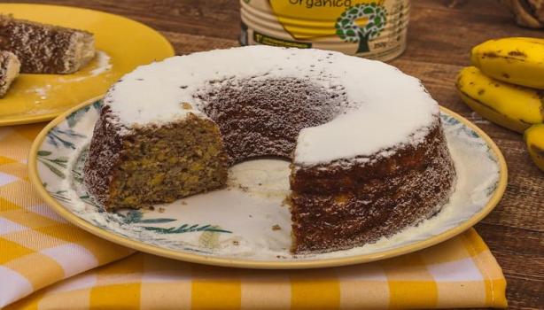 Bolo de Banana Orgânica, Ninho e Aveia