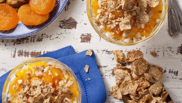 Receitas com manga: Creminho de Manga e Damasco