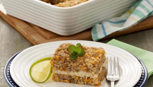 Quibe de Quinoa Recheado Molico
