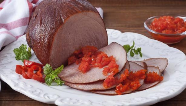 Tender com Chutney de Pimentão