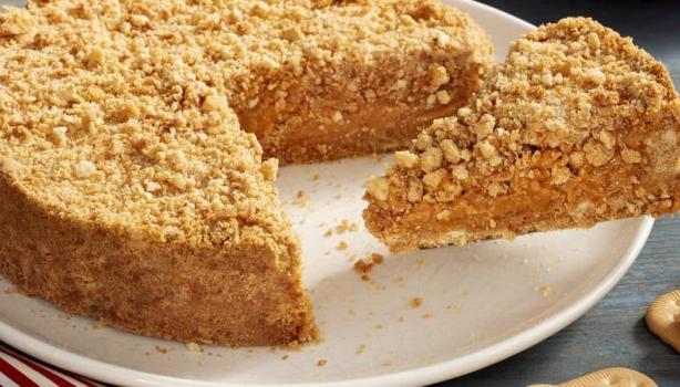 Receitas de crumble: Torta Crumble de Doce de Leite