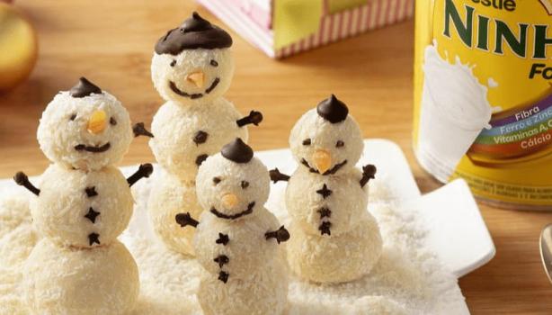 Bonecos de Neve de Ninho