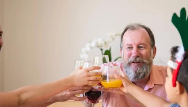 Almoço de natal em família
