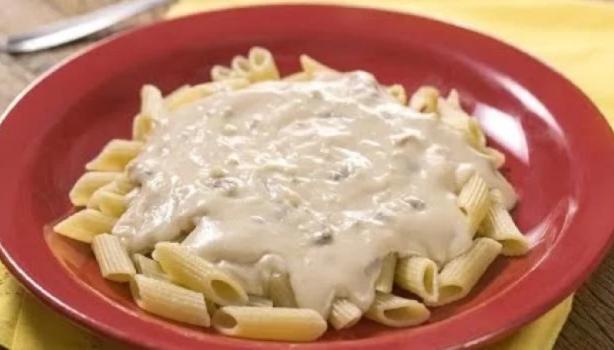 Macarrão com Creme