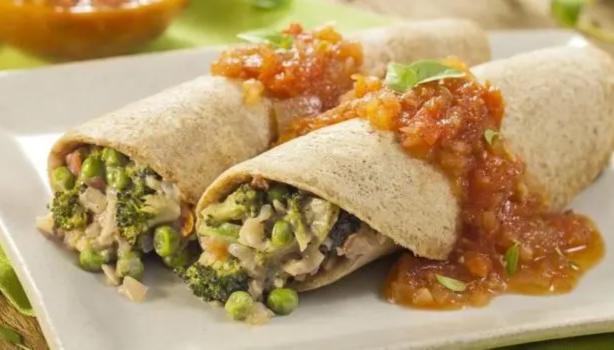 Panqueca Vegetariana