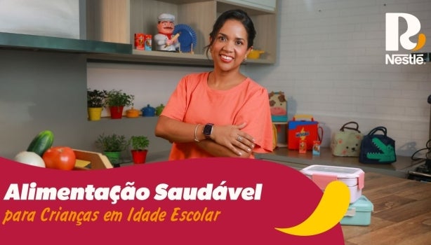 Fotografia da nutricionista e logos de marca.