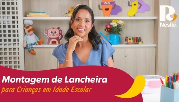 Fotografia da nutricionista e logos de marca.