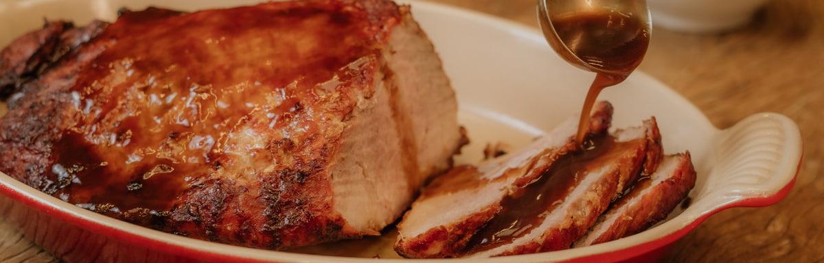 Ceia de Natal na AirFryer: Pernil com molho