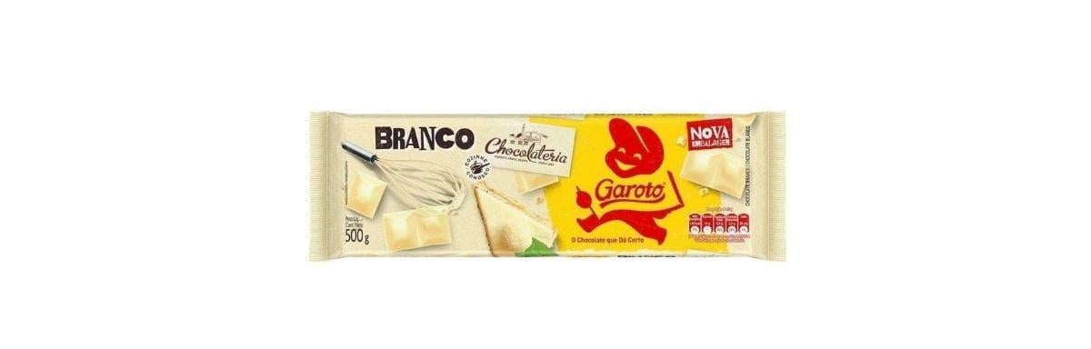 Cobertura de Chocolate Branco GAROTO® (500 g)