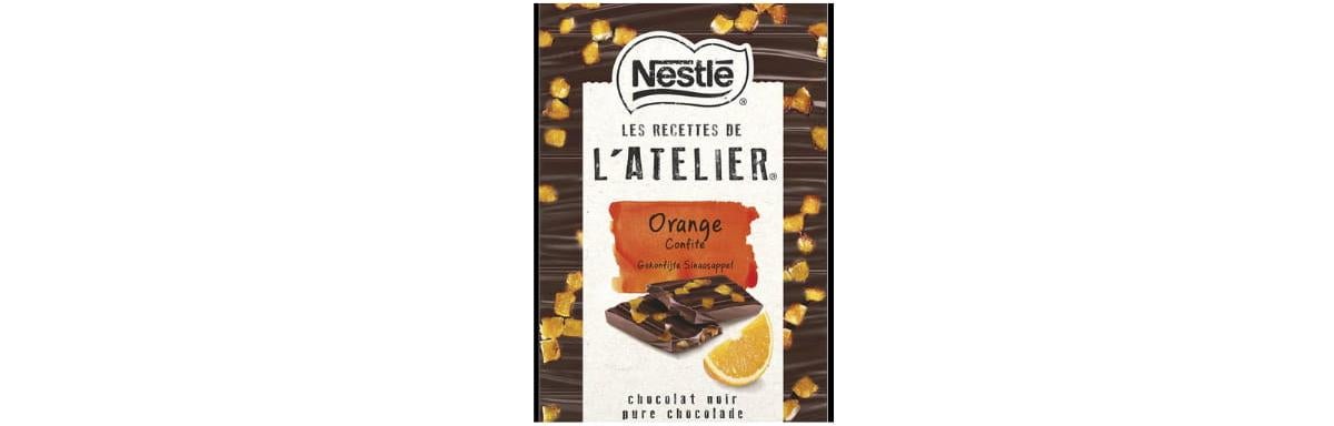 Les Recettes de L’atelier Chocolate Dark com Raspas de Laranja