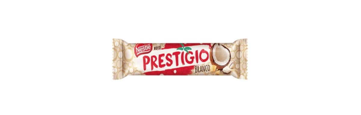 PRESTIGIO Chocolate branco recheado com coco