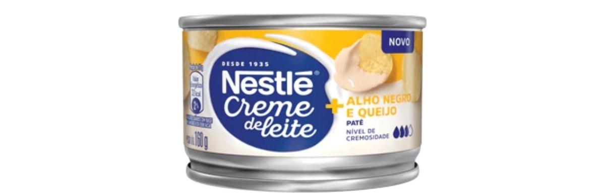 Patê de Creme de Leite Nestlé + Alho Negro e Queijo