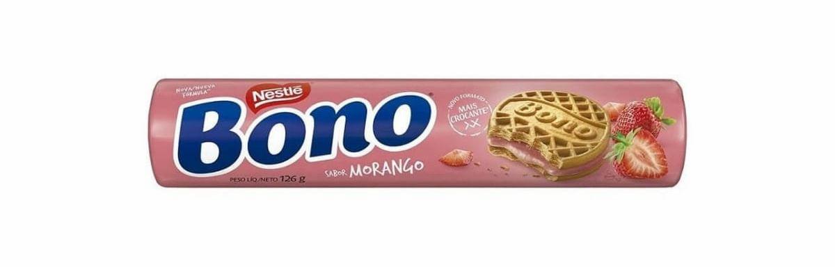 Biscoito Bono Recheado Morango