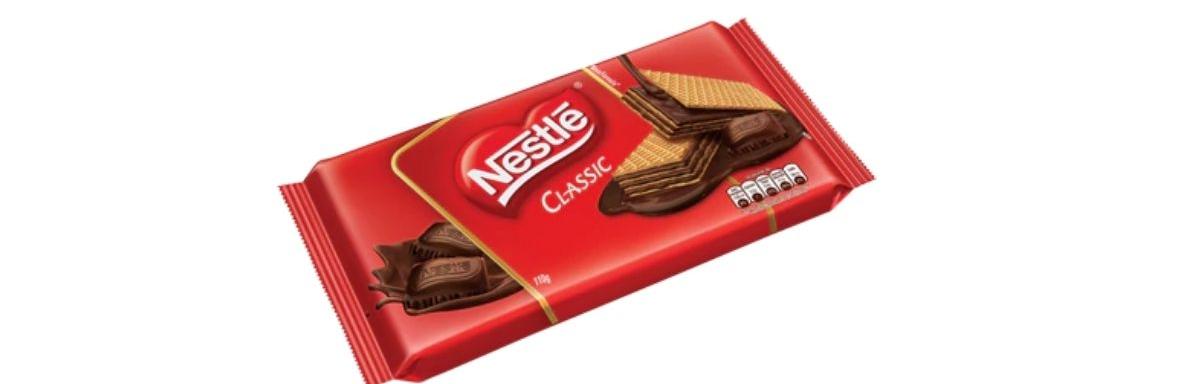 Biscoito Wafer Classic com Recheio Cremoso