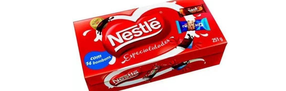 Caixa de Chocolates Nestlé Especialidades