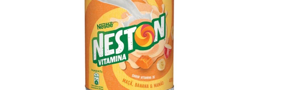 Neston Vitamina de Maçã, Banana e Mamão