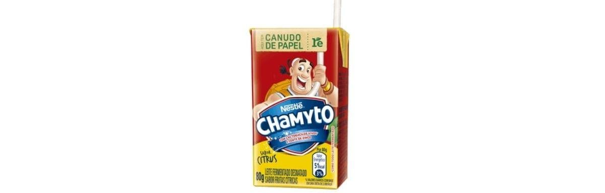 CHAMYTO Leite Fermentado Citrus Caixinha 80g