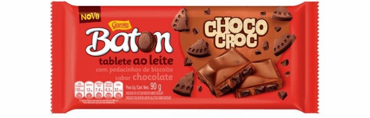 Chocolate Baton Tab Choco Croc 90g