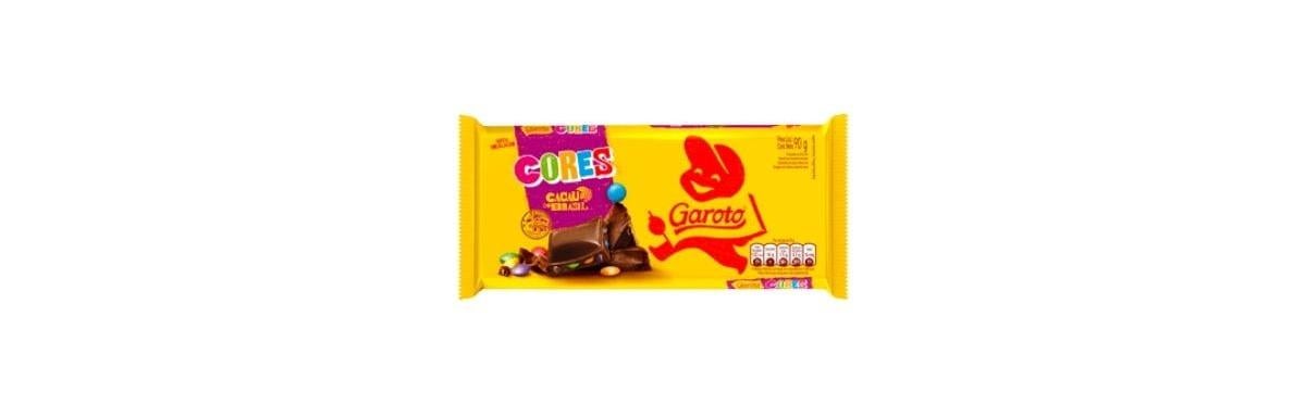 Chocolate Garoto Cores 90g