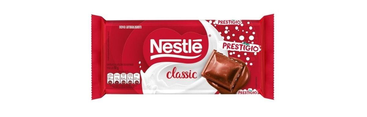 Chocolate Nestlé Classic Prestígio 90g