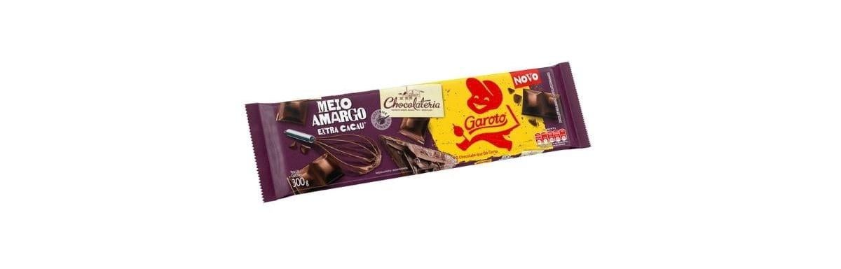Cobertura de Chocolate Meio Amargo Garoto® (300 g)