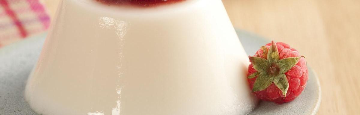 Receitas com iogurte: Flan de Iogurte com Calda de Geleia