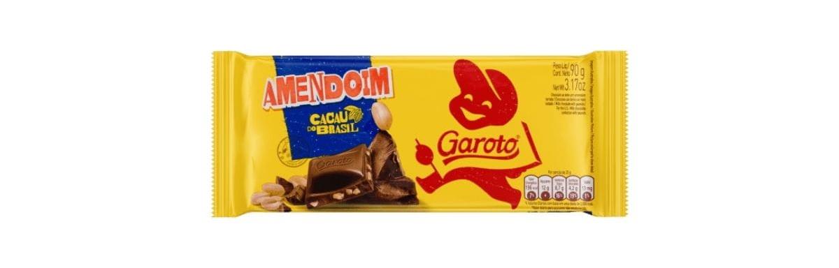 Garoto Tablete Amendoim 90g