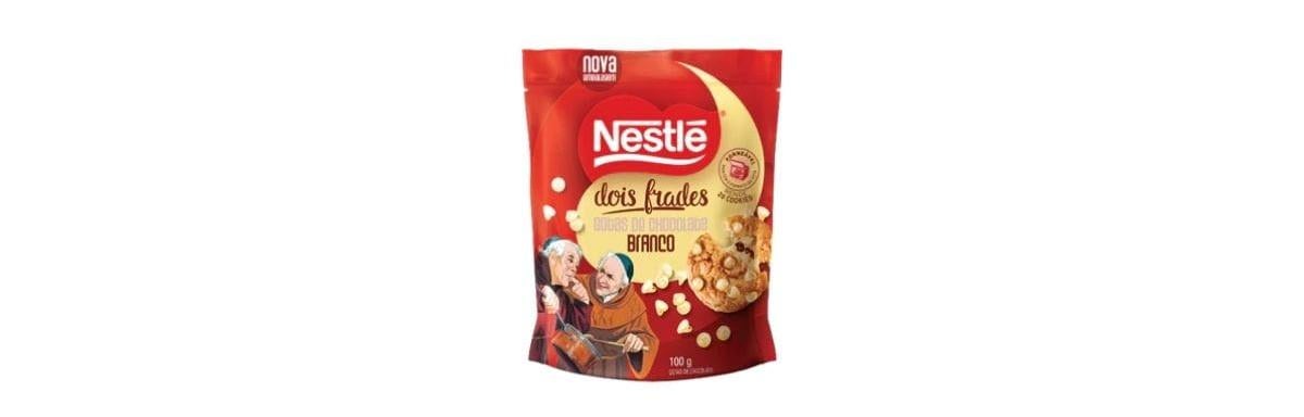 Gotas de Chocolate Branco Nestlé® Dois Frades®