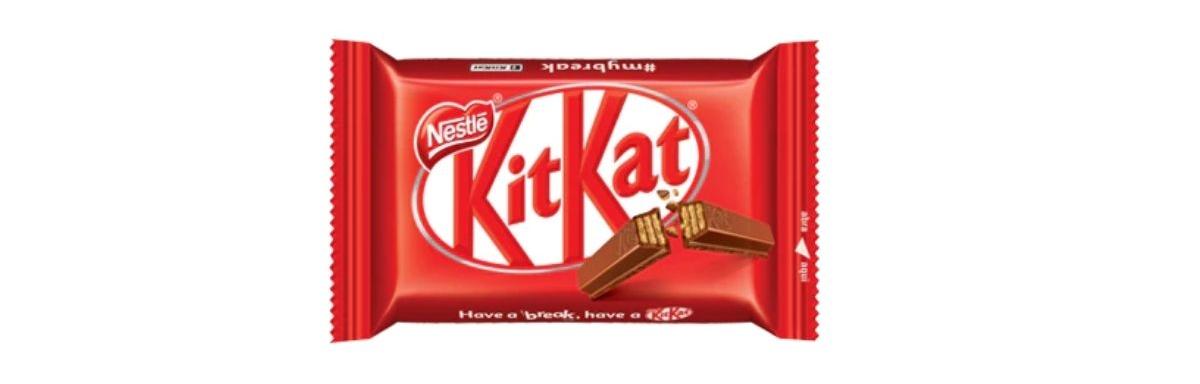 KitKat: Wafer coberto com chocolate ao leite