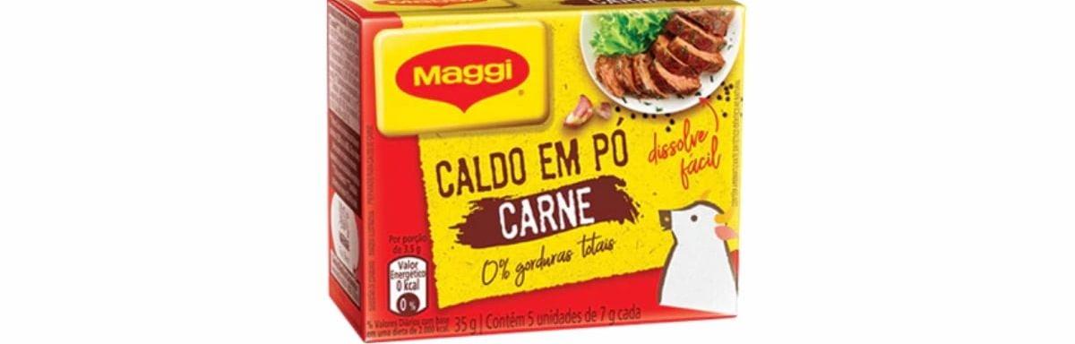 Caldo de Carne em Pó Maggi