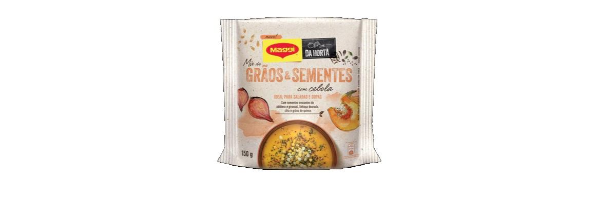 Maggi da Horta Mix de Grãos & Sementes com Cebola