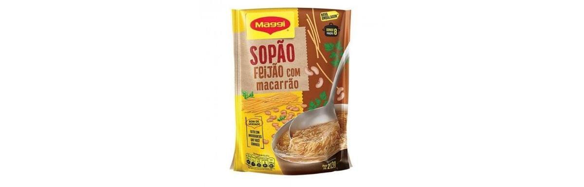 Maggi Sopão Sabor Feijão com Macarrão