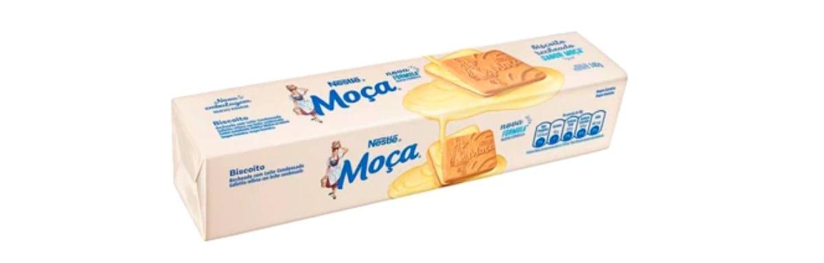 Biscoito MOÇA Recheado 140g