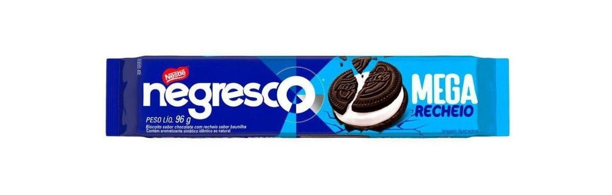 Negresco Biscoito Recheado Mega Recheio