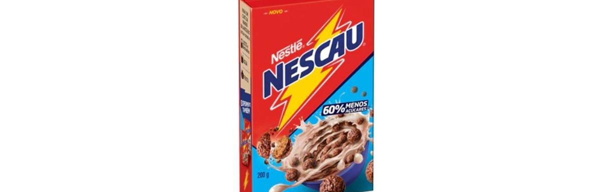 Nescau® Cereal 60% menos açúcares