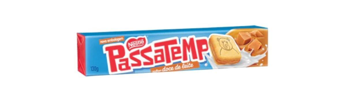 Biscoito Passatempo Recheado Doce de Leite