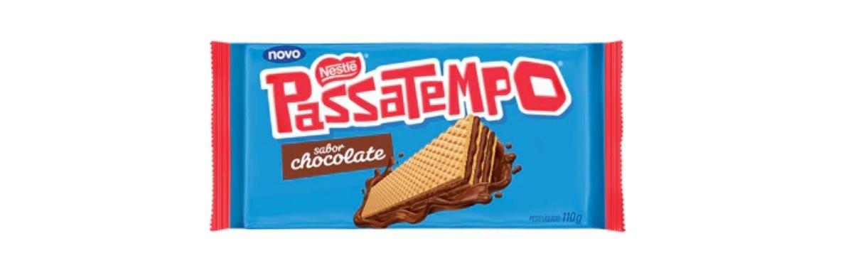 Wafer Passatempo Chocolate 110g
